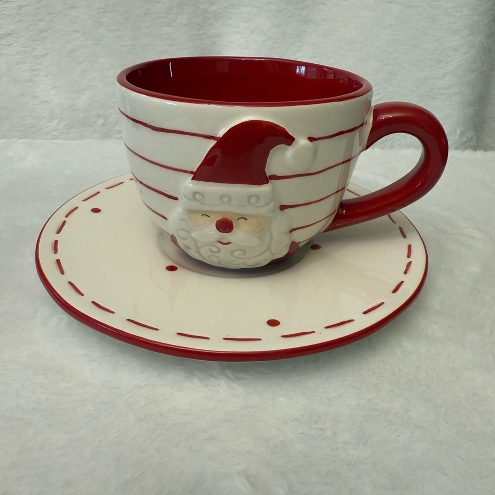 New Santa Claus Tea Cup & Saucer
Multifunctional Unique Cappuccino Cup China Mug